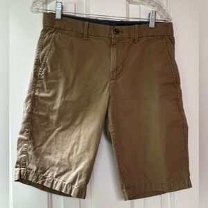 GAP Men's Brown Flat Front Shorts, 29